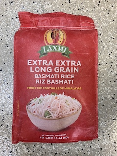 Laxmi Long Grain Rice 10 lbs